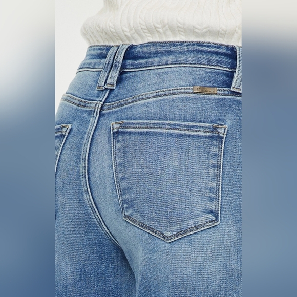 KanCan HIGH RISE WIDE LEG FLARE JEANS - Picture 7 of 7